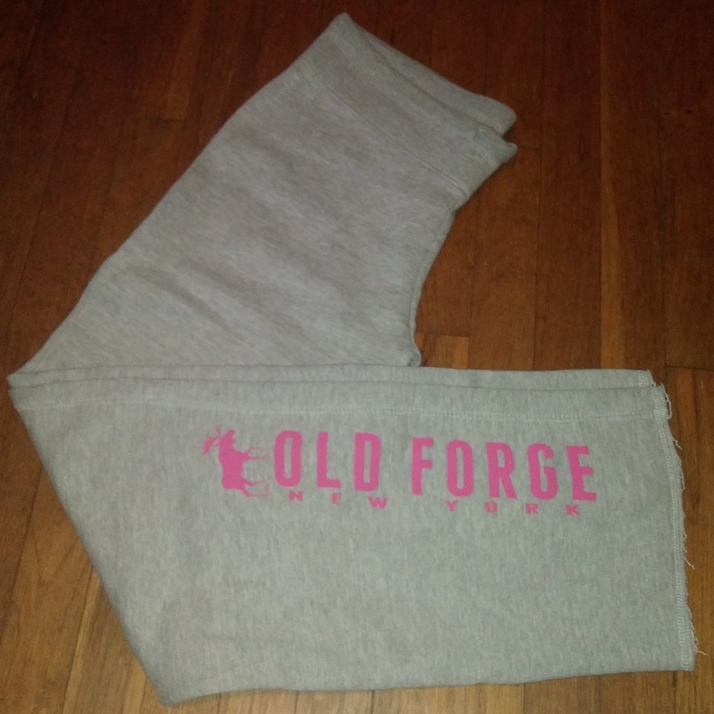 Prairie Mtn Old Forge Grey Pink Sweatpants